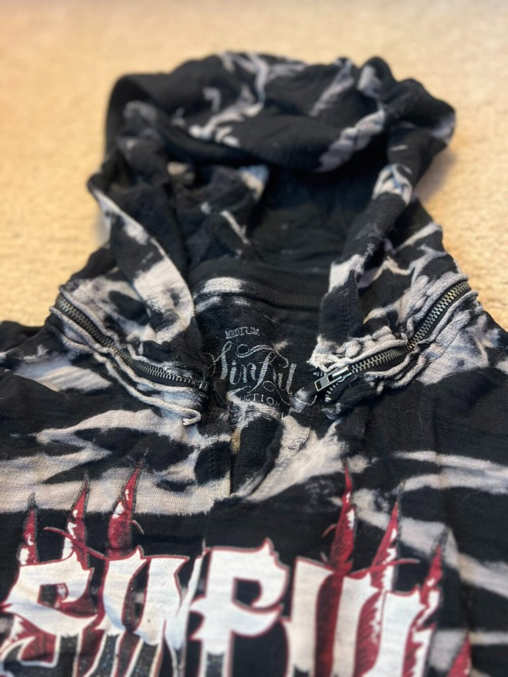Sinful Affliction Hoodie - Picture 4 of 6
